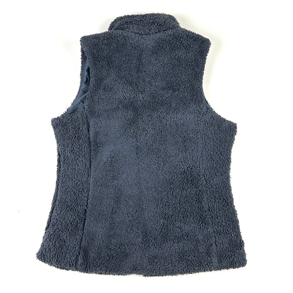 Patagonia Deep Pile Fuzzy Vest Jacket Womens Size XS Gray - Picture 2 of 7